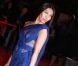 Anggun sur le tapis rouge des 13e NRJ Music Awards, le 28 janvier 2012 à Cannes. Malgré une météo peu clémente et quelques gouttes, les invitées de l'événement ont offert un spectaculaire défilé.