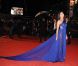 Anggun sur le tapis rouge des 13e NRJ Music Awards, le 28 janvier 2012 à Cannes. Malgré une météo peu clémente et quelques gouttes, les invitées de l'événement ont offert un spectaculaire défilé.