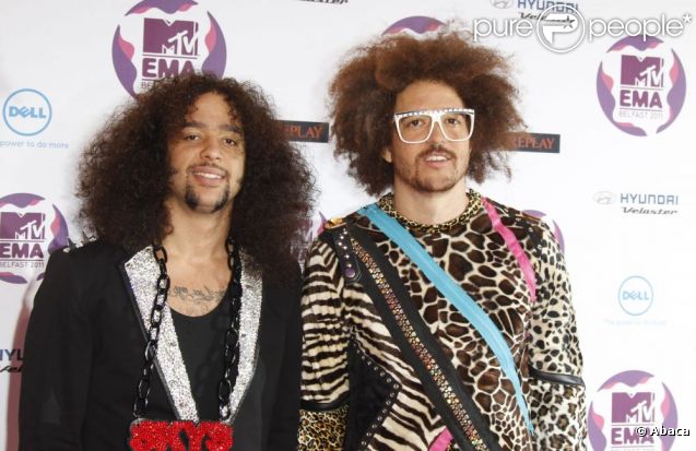 LMFAO en novembre 2011 à Belfast