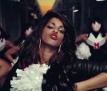 M.I.A dans une image extraite du clip  Give Me All You Luvin'  de Madonna, février 2012.