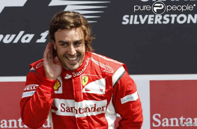 Fernando Alonso à Northampton le 10 juin 2011 