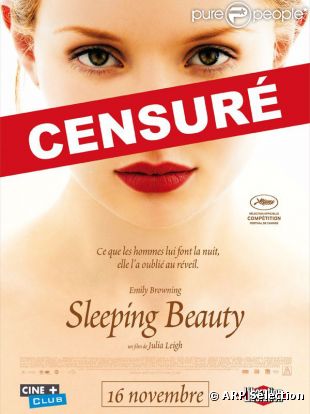 Emily Browning dans le film controversé  Sleeping Beauty  (2011) de Julia Leigh.