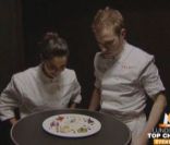 Quelques images du deuxième épisode de  Top Chef , saison 3, lundi 6 février sur M6 - Ici, Tabata et Julien dans le noir 