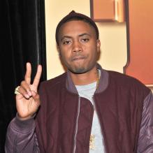 La légende vivante du rap, Nas, à New York le 24 octobre 2011.<br />