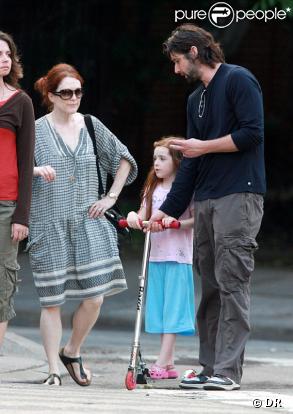 Julianne Moore en famille