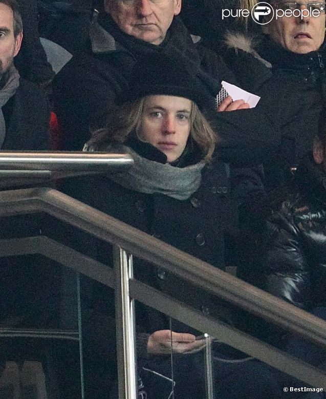 Pierre Sarkozy au Parc des Princes, le 2 octobre 2011.