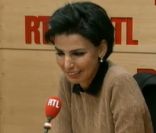 Rachida Dati répond aux questions de Yves Calvi sur RTL, le mercredi 8 février 2012.