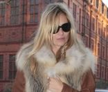 Kate Moss à Londres le 2 février 2012.