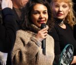 Saïda Jawad s'exprime quant au prix décerné à Tout est bon dans le cochon, lors de la remise du palmarès de la 14e édition du Festival de Luchon. Le 11 février 2012
