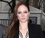 Le top model canadien Coco Rocha lors du défilé Hervé Léger à New York, le 11 février 2012.