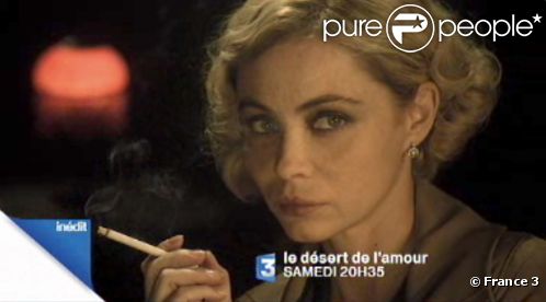 Emmanuelle Béart, enivrante, dans Le Désert de l'amour, samedi 18 février 2012 sur France 3