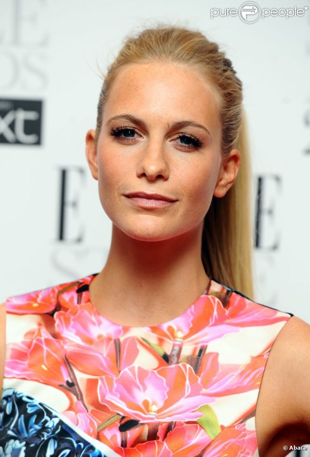 La superbe it-girl Poppy Delevigne lors des Elle Style Awards 2012 à Londres, le 13 février 2012.