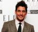 Le mannequin David Gandy à Londres, le 13 février 2012. 