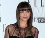 L'actrice Christina Ricci habillée d'une robe Jonathan Saunders lors des Elle Style Awards à Londres, le 13 février 2012.