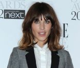 Alexa Chung, superbe et stylée comme toujours dans un ensemble Stella McCartney lors des Elle Style Awards 2012 à Londres, le 13 février 2012.
