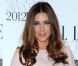 Lisa Snowdon, sexy dans une robe rose pâle sur le tapis rouge des Elle Style Awards 2012. Londres, le 13 février 2012. 