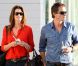 Cindy Crawford et son mari Rande Geber à Malibu pour la Saint-Valentin. Le 14 février 2012.
