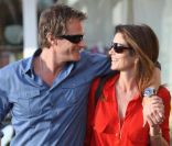 Cindy Crawford et son mari Rande Geber se retrouvent en tête à tête au cours d\'une balade à Malibu. Le 14 février 2012.