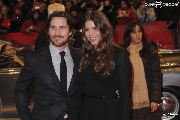 Christian Bale et sa femme Sandra Blazic pour l'avant-première de Flowers of War à Berlin, le 13 février 2012.
