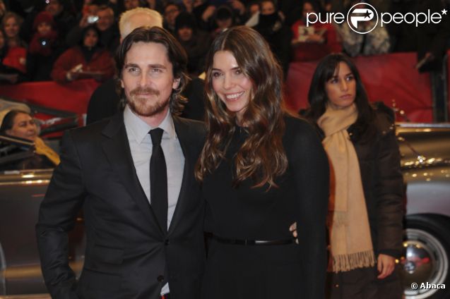 Christian Bale et sa femme Sandra Blazic pour l'avant-première de Flowers of War à Berlin, le 13 février 2012.