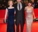 Holliday Grainger, Robert Pattinson et Christina Ricci sur le tapis rouge à l'occasion de la projection de  Bel Ami  à Berlin, dans le cadre du 62e Festival international du film de Berlin, le vendredi 17 février 2012.