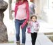 Photos exclusives : Alessandra Ambrosio va chercher sa fillette Anja à l'école de 14 février 2012