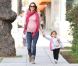 Photos exclusives : Alessandra Ambrosio va chercher sa fillette Anja à l'école de 14 février 2012
