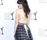 Zooey Deschanel lors de la cérémonie des Writers Guild Awards à Los Angeles le 19 février 2012
