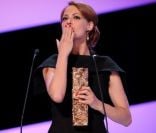 Bérénice Bejo, César de la meilleure actrice, à Paris le 24 février 2012.