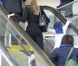 Angelina Jolie embarque de l'aéroport de L.A. avec ses deux filles aînées Zahara et Shiloh, destination Amsterdam le 13 mars 2012