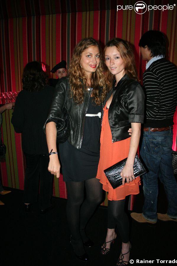 Audrey Marnay et une amie