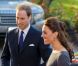 Le prince William et Kate Middleton à l'Imperial War Museum de Londres dans la soirée du 26 avril 2012 pour le lancement d'une campagne de levée de fonds qui serviront à rénover les galeries du musée consacrées à la Première Guerre mondiale dans la perspective du centenaire du conflit en 2014.