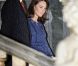 Le prince William et sa femme Catherine au Goldsmiths Hall le 26 avril 2012 pour une réception caritative avec des soldats ayant participé en début d'année à la reconstitution de la "course au Pôle Sud" pour le centenaire du duel des explorateurs Scott et Amundsen.