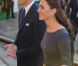 Le prince William et Kate Middleton à l'Imperial War Museum de Londres dans la soirée du 26 avril 2012 pour le lancement d'une campagne de levée de fonds qui serviront à rénover les galeries du musée consacrées à la Première Guerre mondiale dans la perspective du centenaire du conflit en 2014.