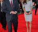 Le duc et la duchesse de Cambridge le 25 avril 2012 lors de la première d' African Cats  ( Félins ) à Londres au profit du Tusk Trust dont le prince William est le parrain.