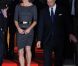 Le prince William et Kate Middleton à l'Imperial War Museum de Londres dans la soirée du 26 avril 2012 pour le lancement d'une campagne de levée de fonds qui serviront à rénover les galeries du musée consacrées à la Première Guerre mondiale dans la perspective du centenaire du conflit en 2014.