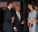Le duc et la duchesse de Cambridge le 25 avril 2012 lors de la première d' African Cats  ( Félins ) à Londres au profit du Tusk Trust dont le prince William est le parrain.