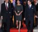 Le prince William et Kate Middleton à l'Imperial War Museum de Londres dans la soirée du 26 avril 2012 pour le lancement d'une campagne de levée de fonds qui serviront à rénover les galeries du musée consacrées à la Première Guerre mondiale dans la perspective du centenaire du conflit en 2014.
