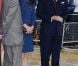 Le prince William et la duchesse Catherine au Goldsmiths Hall le 26 avril 2012 pour une soirée caritative avec des soldats ayant participé en début d'année à la reconstitution de la "course au Pôle Sud" pour le centenaire du duel des explorateurs Scott et Amundsen.