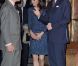 Le prince William et la duchesse Catherine au Goldsmiths Hall le 26 avril 2012 pour une soirée caritative avec des soldats ayant participé en début d'année à la reconstitution de la "course au Pôle Sud" pour le centenaire du duel des explorateurs Scott et Amundsen.