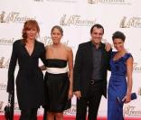 Fred Courtadon, Rachel Bourlier, Bernard Montiel et Alessandra