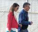Jessica Alba se rend à son bureau à Santa Monica. Le 27 avril 2012.