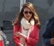 Jessica Alba se rend à son bureau à Santa Monica. Le 27 avril 2012.