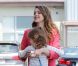 Jessica Alba se rend à son bureau à Santa Monica. Le 27 avril 2012.