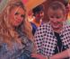 Jessica Simpson lors de sa baby shower, en mars 2012.