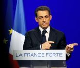 Nicolas Sarkozy lors de son meeting de Toulouse le 29 avril 2012