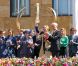 La famille royale des Pays-Bas était réunie autour de la reine Beatrix pour la Journée de la reine, le 30 avril 2012.