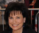 Anne Sinclair à Paris, le 17 mars 2012.