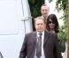 Nicolas Sarkozy et Carla Bruni quittent Paris pour quelques jours de vacances à Marrakech, le 16 mai 2012.