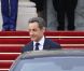 Nicolas Sarkozy et Carla Bruni quittent l'Elysée, le 15 mai 2012.